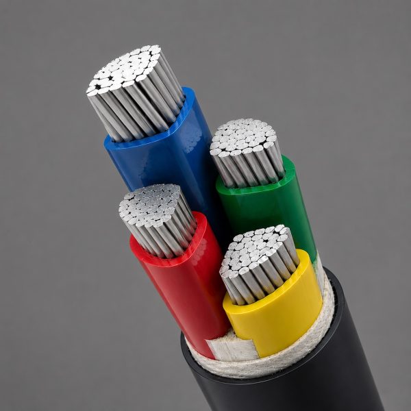 کابل آلومینیومی فشار ضعیف سه فاز